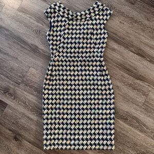 Erdem vintage cap sleeve dress
